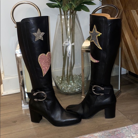 GUCCI High Calf Black Limited Edition Dionysus - Picture 3 of 10